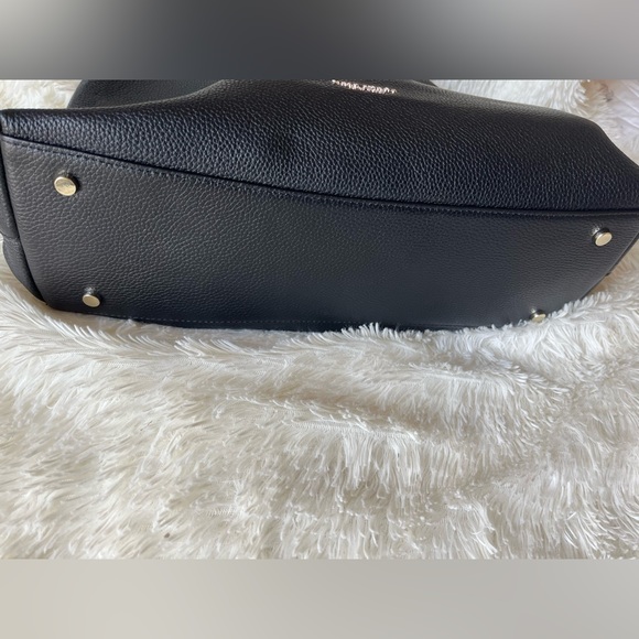 RESERVED FOR @michellyma Kate spade black pebble grain leather top tote preowned - Picture 9 of 16